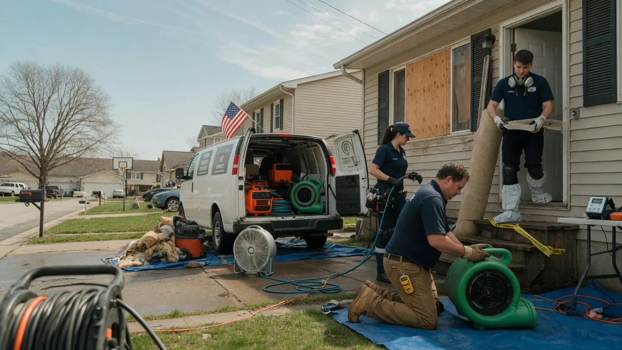 Water Damage Restoration in Climax, MI near me